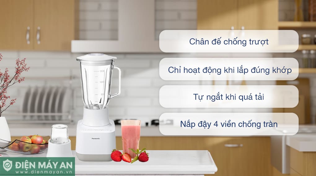 Máy xay sinh tố đa năng Panasonic MX-MG5351WRA